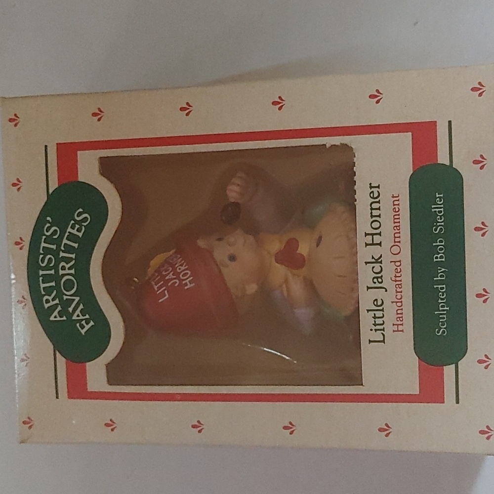 Hallmark little jack horner ornament